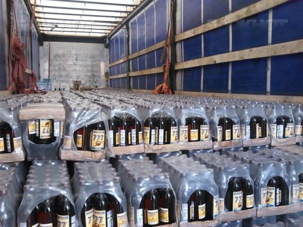 Фуру с левым алкоголем задержали под Минеральными Водами